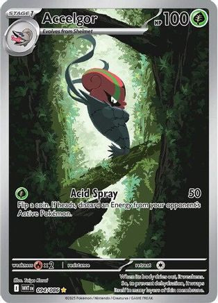 Accelgor - 094/086 94 - SV White Flare Holofoil