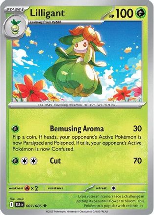 Lilligant 007/086 - SV Black Bolt