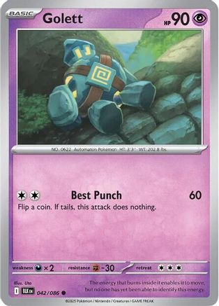 Golett 042/086 - SV Black Bolt