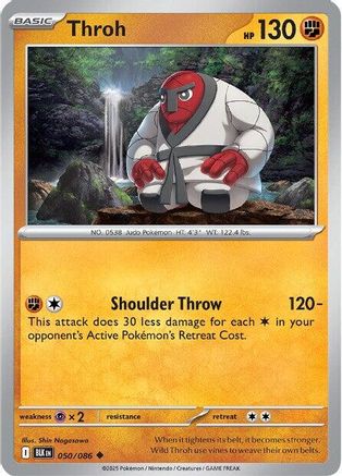 Throh 050/086 - SV Black Bolt Reverse Holofoil