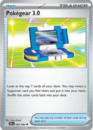 Pokegear 3.0 084/086 - SV Black Bolt Reverse Holofoil