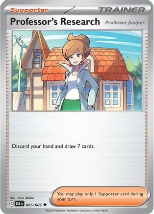 Professor's Research 085/086 85 - SV Black Bolt Reverse Holofoil