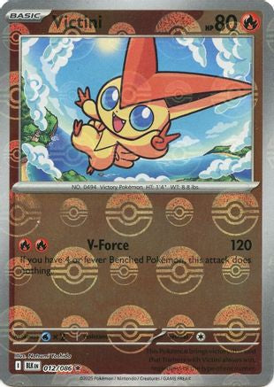 Victini (Poke Ball Pattern) 012/086 - SV Black Bolt Holofoil