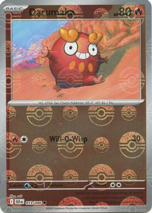 Darumaka (Poke Ball Pattern) 013/086 - SV Black Bolt Holofoil