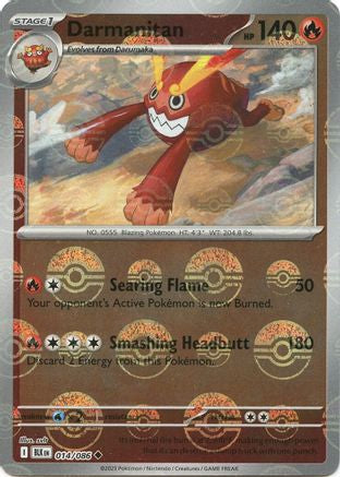 Darmanitan (Poke Ball Pattern) 014/086 - SV Black Bolt Holofoil