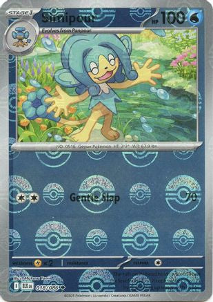 Simipour (Poke Ball Pattern) 018/086 - SV Black Bolt Holofoil