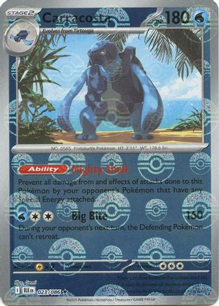 Carracosta (Poke Ball Pattern) 023/086 - SV Black Bolt Holofoil