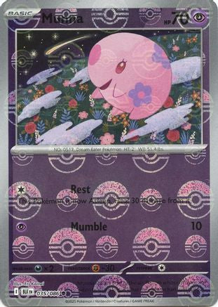 Munna (Poke Ball Pattern) 035/086 - SV Black Bolt Holofoil