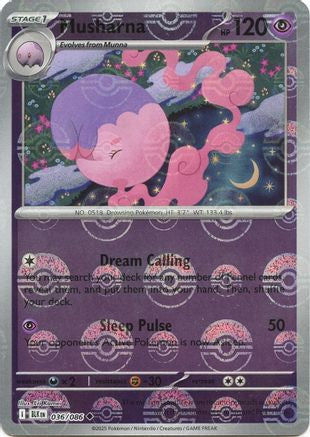 Musharna (Poke Ball Pattern) 036/086 - SV Black Bolt Holofoil