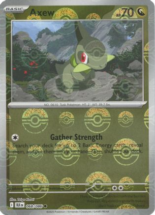 Axew (Poke Ball Pattern) 068/086 - SV Black Bolt Holofoil