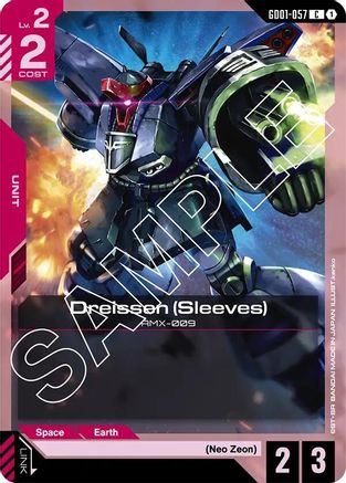 Dreissen (Sleeves) (GD01-057) - Newtype Rising