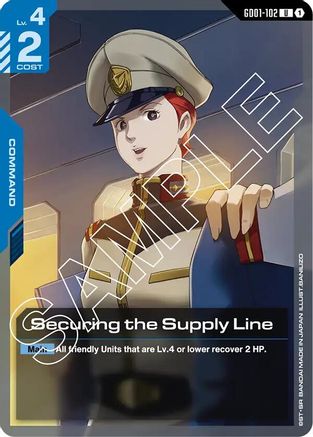 Securing the Supply Line (GD01-102) - Newtype Rising