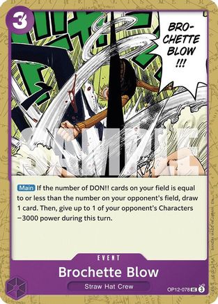 Brochette Blow (OP12-078) - Legacy of the Master