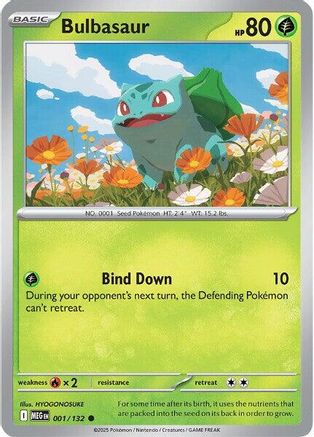 Bulbasaur - 001/132 - ME01 Mega Evolution