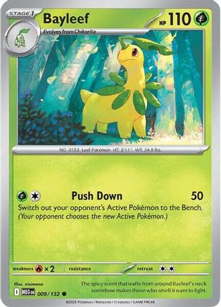Bayleef 009/132 - ME01 Mega Evolution