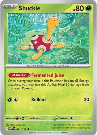 Shuckle - 011/132 - ME01 Mega Evolution
