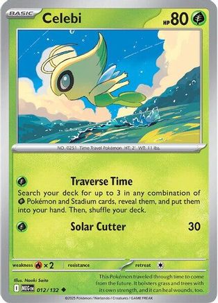 Celebi 012/132 - ME01 Mega Evolution