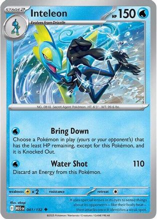 Inteleon - 041/132 - ME01 Mega Evolution