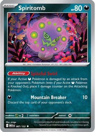 Spiritomb - 087/132 - ME01 Mega Evolution