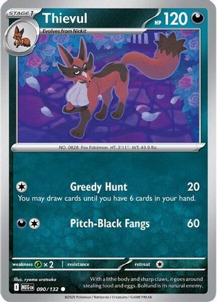 Thievul 090/132 - ME01 Mega Evolution