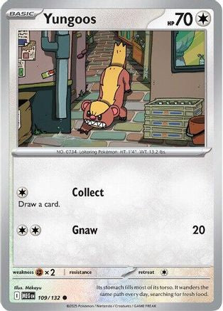 Yungoos 109/132 - ME01 Mega Evolution