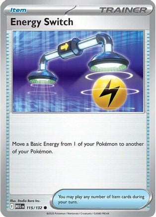 Energy Switch 115/132 - ME01 Mega Evolution Reverse Holofoil