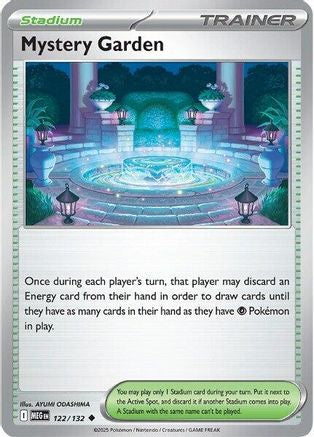 Mystery Garden - 122/132 - ME01 Mega Evolution