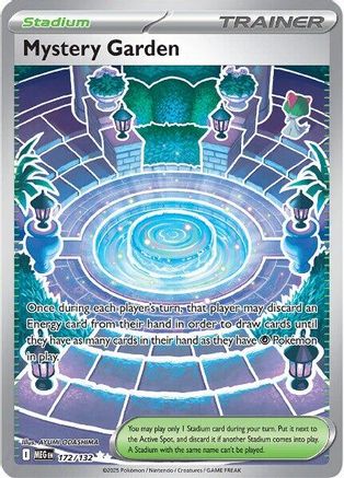 Mystery Garden - 172/132 - ME01 Mega Evolution Holofoil