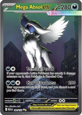 Mega Absol ex - 180/132 - ME01 Mega Evolution Holofoil