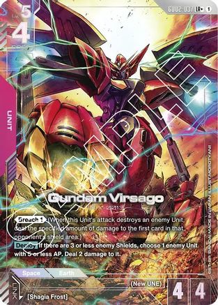 Gundam Virsago (LR+) (GD02-037) - Dual Impact Holofoil