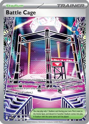 Battle Cage - 116/094 - ME02 Phantasmal Flames Holofoil