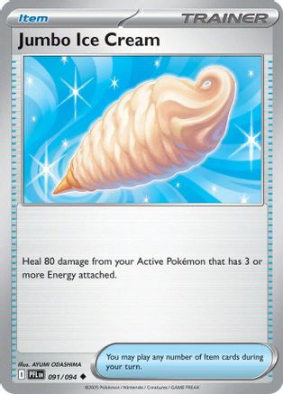 Jumbo Ice Cream 091/094 - ME02 Phantasmal Flames Reverse Holofoil