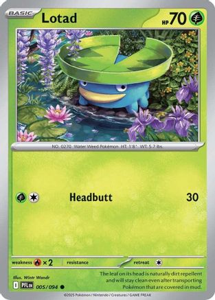 Lotad 5 - ME02 Phantasmal Flames