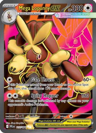 Mega Lopunny ex - 115/094 - ME02 Phantasmal Flames Holofoil
