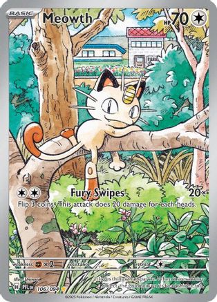 Meowth 106/094 - ME02 Phantasmal Flames Holofoil