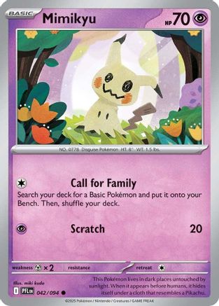 Mimikyu 042/094 - ME02 Phantasmal Flames
