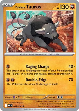 Paldean Tauros 048/094 - ME02 Phantasmal Flames