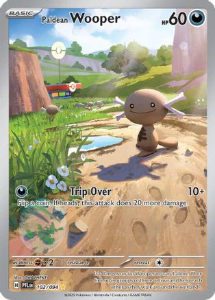 Paldean Wooper 102/094 - ME02 Phantasmal Flames Holofoil