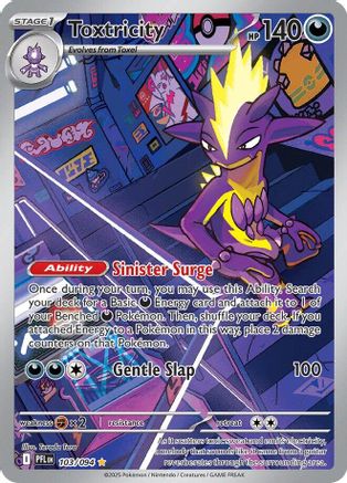 Toxtricity - 103/094 - ME02 Phantasmal Flames Holofoil