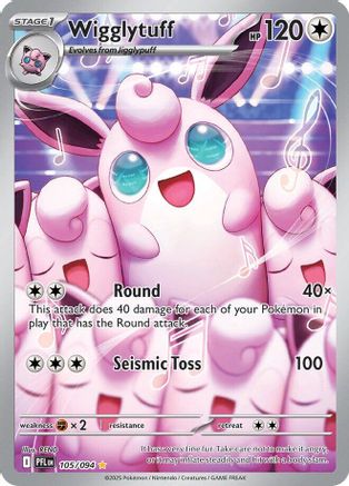 Wigglytuff - 105/094 - ME02 Phantasmal Flames Holofoil