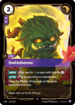 Switcheroo (145/221) - Spiritforged Foil