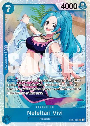 Nefeltari Vivi (EB04-025) - The Azure Sea's Seven Foil