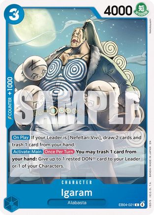 Igaram (EB04-021) - The Azure Sea's Seven