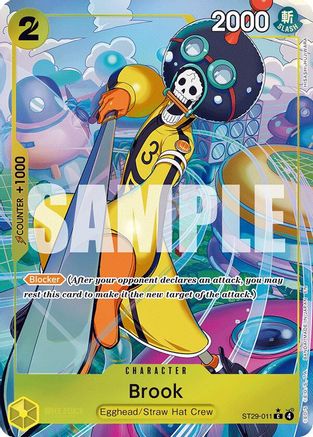 Brook (Full Art) (ST29-011) - Starter Deck 29: Egghead Foil