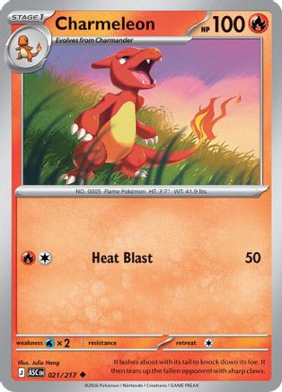 Charmeleon 021/217 - ME Ascended Heroes