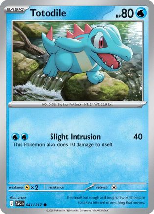 Totodile 041/217 - ME Ascended Heroes