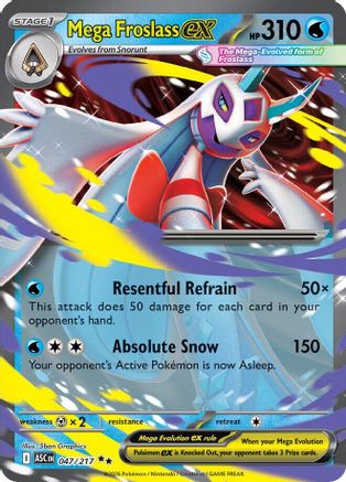 Mega Froslass ex - 047/217 - ME Ascended Heroes Holofoil