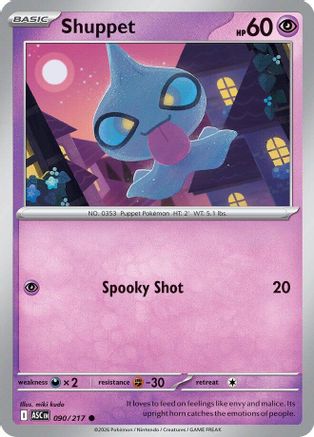Shuppet 90 - ME Ascended Heroes