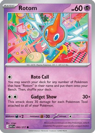 Rotom 92 - ME Ascended Heroes