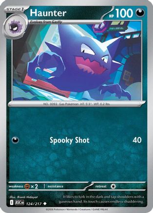 Haunter 124/127 - ME Ascended Heroes